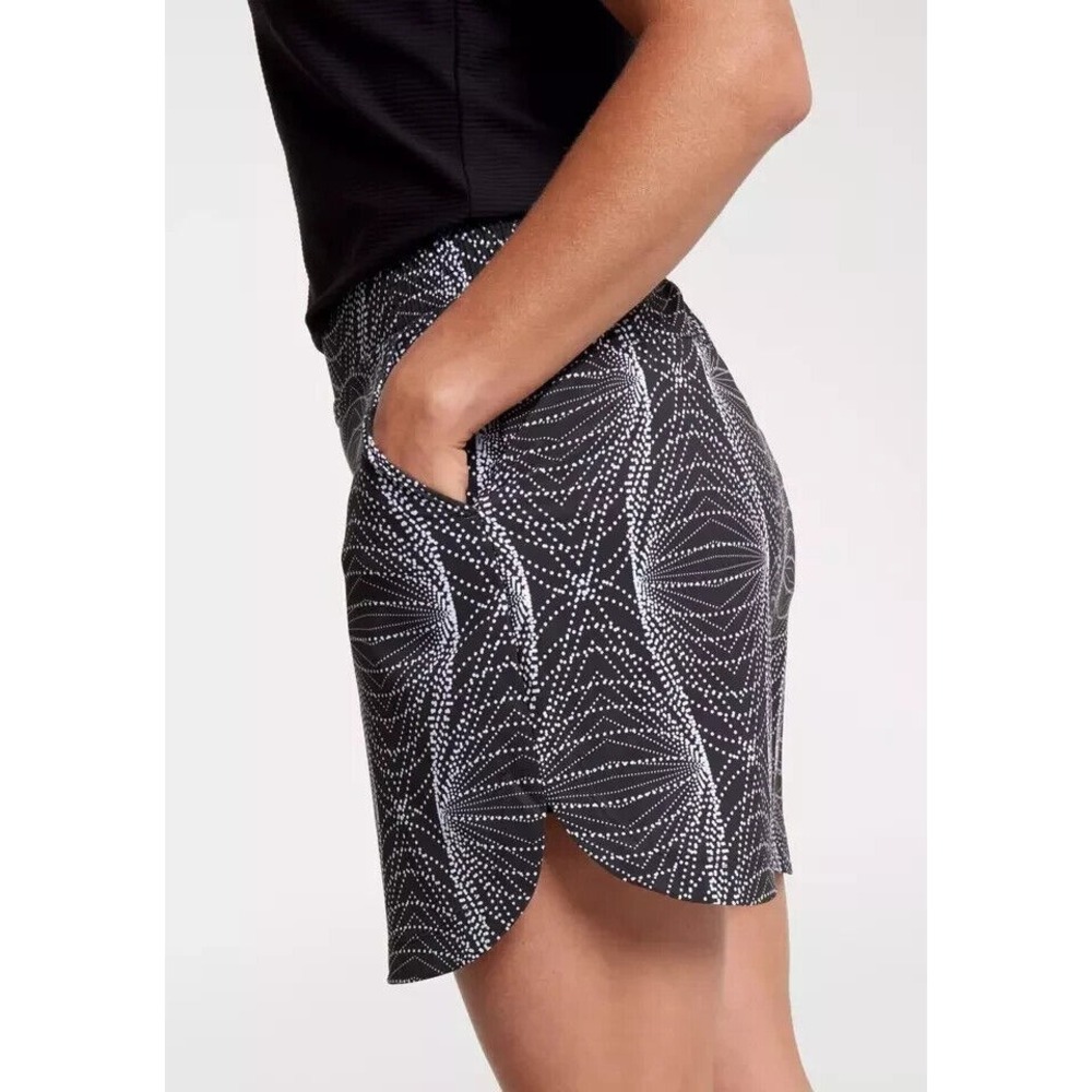 CALIA 16"‎ BIRDIE SKORT BLACK GEO PRINT Women's Size XS   GOLF TENNIS PICKLEBALL - Picture 3 of 7